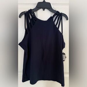 AUW Navy Strappy Camisole Top